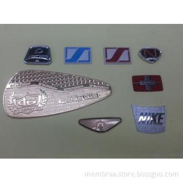 Zinc Alloy / Brass Customized Name Plates , 0.2~1.0mm Thick
